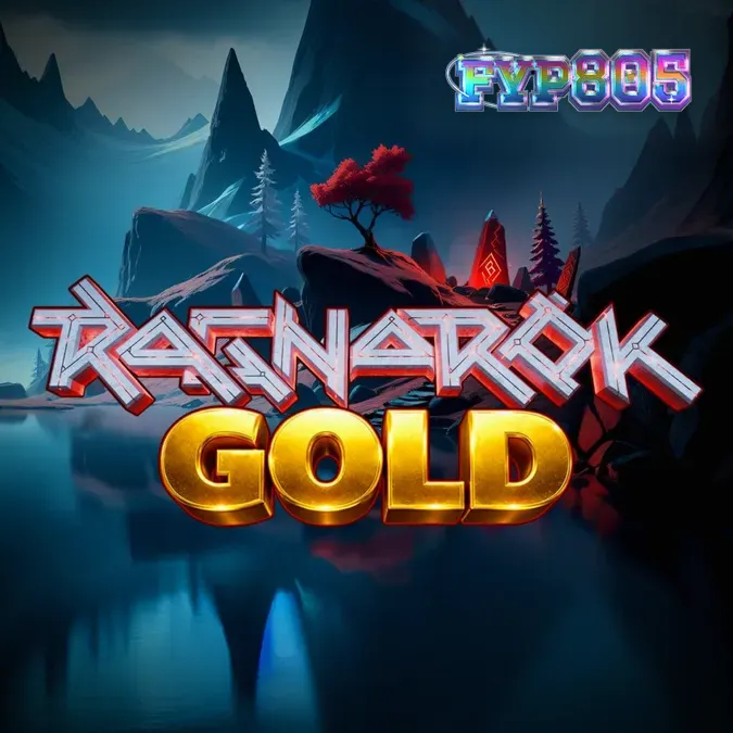 Tampilan grid 5x5 dengan tema mitologi Norse dalam slot Ragnarok Gold